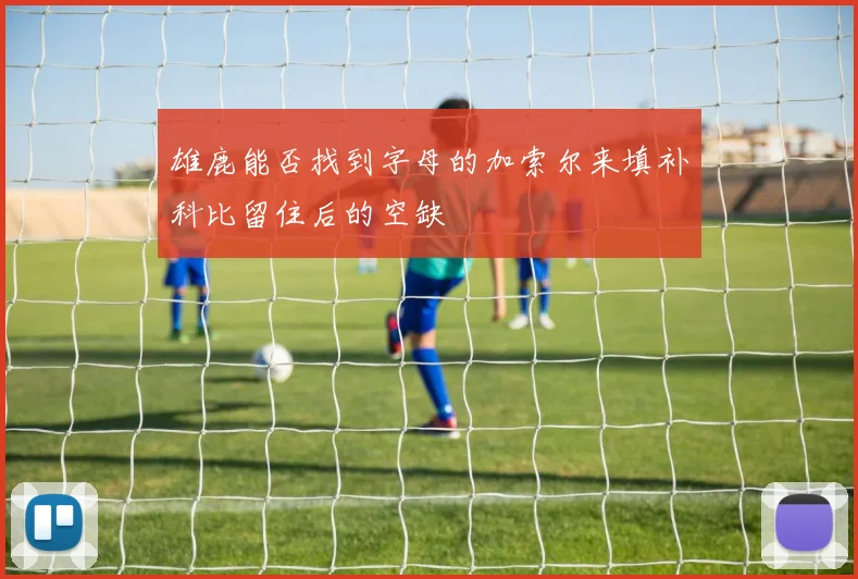 雄鹿能否找到字母的加索尔来填补科比留住后的空缺